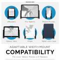 UNIVERSAL WALL MOUNTED IPAD AND ANDROID TABLET STAND  HANGER HOLDER - (By BrainWavz) -- iPad & Tablet Holder / Hanger /Stand. 