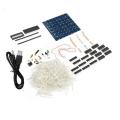 3d led cube 8x8x8 light new items  Board novelty news Blue Squared DIY Kit 3mm. 