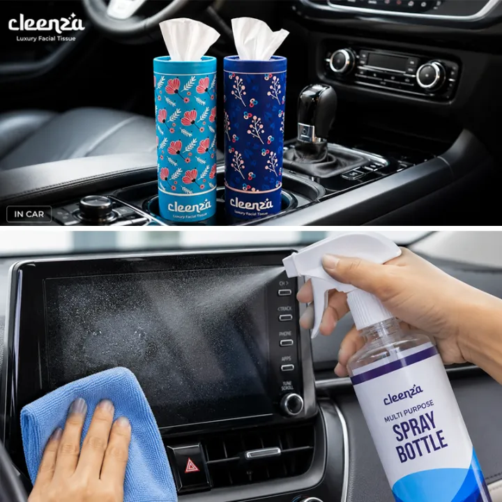 Cleenza%20Bundle%20Pack%20of%202%20Luxury%20Facial%20Tissue%20+%20500ml%20Premium%20Multi%20Purpose%20Spray%20Bottle%20-%20Image%203