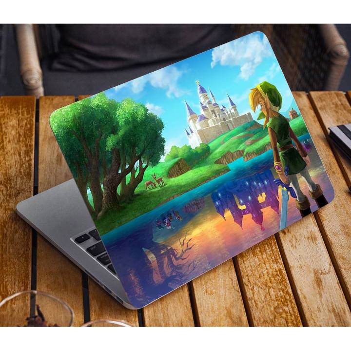 Legend of Zelda painting Laptop Notebook Skin Sticker Cover Art Laptop Skin Fits 13.3" 14" 15.6" 16"