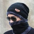 New Stylish Winter Hats, Ladies And Gents Hot Knitted caps and Neck Warmer Mask 2 in 1 Scarf Beanie for Kids, Boys & Girls / UNISEX Double Layer Hat and Neck Warmer For Mens And Womens. 
