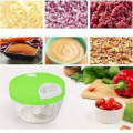 Speedy Chopper Manual Food Chopper for Vegetable Fruits Nuts Onions Chopper Hand Pull Mincer Blender Mixer Food Processor. 