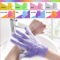 2/6pcs Exfoliating Gloves Bath Sponge Body Dead Skin Remover Bathroom Shower Brush Massager Scrub Exfoliator Magic Bathing. 