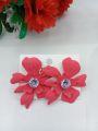 Trendy Flower Royal Elegant Earring Beautiful Design For Girls & Woman. 