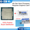 Xeon E3 1230 V3 Processor 4th Generation CPU with Free GD900 Thermal Paste. 