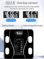 Electronic Weighing Scales LED Digital Display Weight Floor Smart scale Balance Body Household Bathrooms scale scalage 180KG Analog Digital Weight Machine  for Body Machine Digital Weight Machine Body weight Machine. 