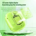 ENC Noise Cancelling Tws Wireless 5.3 Bluetooth Earbuds HiFi Stereo Sports Headphones with Digital Display Charging Case. 