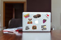 Aesthtic Stickers for Laptop and Decorations. 