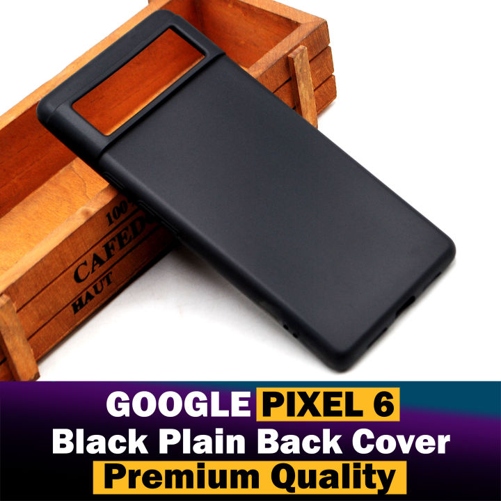Google%20Pixel%206%20Back%20Cover%20Soft%20Plain%20Black%20Case%20For%20Google%20Pixel%206%20-%20Image%204