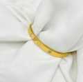 Arm Bangle, Golden Karra, Premium Quality / Beautiful Shiny Elegant color / Bangle for Girls and Women, Fashion Jewelry, Stainless Steel.. 