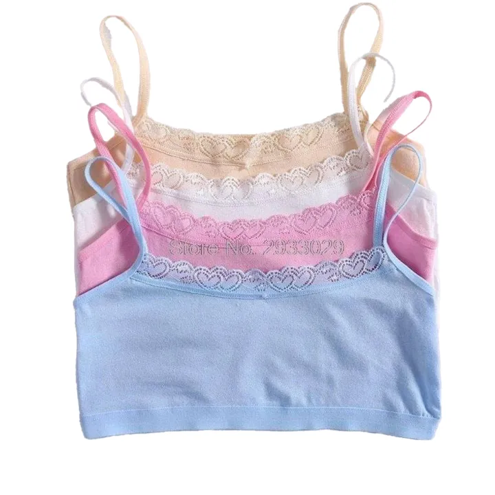 "Pack%20of%204%20Young%20Girls%20Lace%20Bra%20(8%20to%2014%20Years)%20-%20Stay%20Stylish%20with%20Our%20Pack%20of%20Young%20Girls%20Lace%20Bra:%20Fashionable,%20Trendy,%20Premium%20Quality,%20and%20Finely%20Stitched"%20-%20Image%202