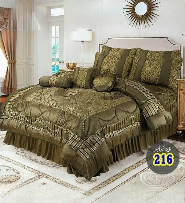 Fancy%20bridal%20bed%20sheet%208%20pcs%20-%20Image%202