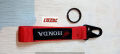 1Pcs Honda Keychain strap -red. 
