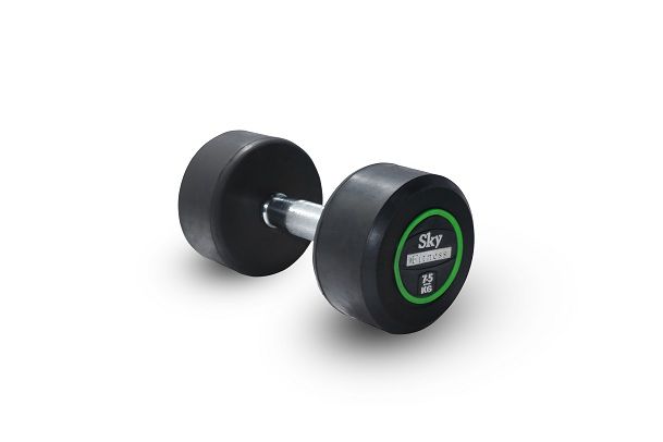 7.5kg Rubber Coated Dumbbell (Single Pcs)