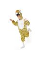 Tiger Jumpsuit Costume For Kids With Tiger Head Cover. 