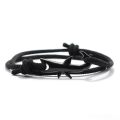 Noter New Shark Bracelet Unisex Double Layer Adjustable 3mm Cord Chain Braclet Beach Jewelry Accessories Surfer Braslet Pulsera Dinner Ronvsa. 