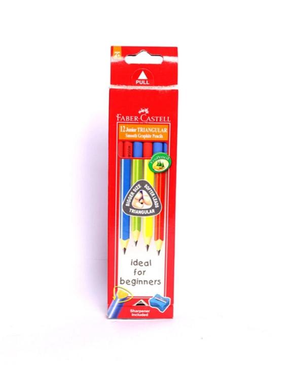 Faber Castell 12 Junior Triangular Pencil