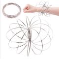 【Beauty Code】Toroflux Flow Toy Flow Ring Kinetic Spring Toys FlowRing Kinetic Spring 3D Sculpture Ring Amazing Flow Toy Gift. 