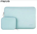 MOSISO Laptop Sleeve Bag 13 and 14 Inches , Unisex Neoprene Vertical Case with Pouch - Multicolor. 