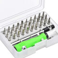32 in 1 Mini Magnetic Interchangeable adjustable Precision Screwdrivers bit Set Repair Tool Kit With flexible bar and length. 