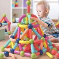 Magnetic Building Blocks for Kids Construction Toys for Boys and Girls, Large Size Magnetic Sticks and Balls  Set for Kid’s Early Educational Learning (25PCS). 