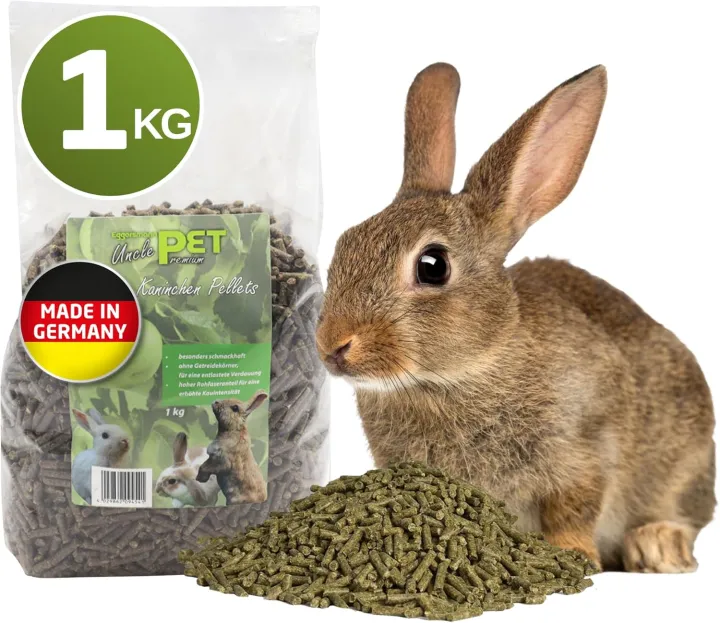 Eggersmann Uncle Pet 1 kg Rabbit - Premium Rabbit Food - Rabbit Food ...