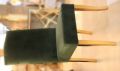 Set Of 2 Back Tufted Green Dining Chair. 