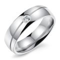 【LeeChee Jewellery Store】Alibaba-Express Wedding Rings Or Men Width 6mm Color Plated Stainless Steel Ring. 