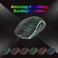 RBG Gloross G7 Gaming Optical Mouse 7D Gaming Mouse 7 Button Adjustable 3200 DPI LED Optical .. 