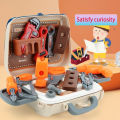 2In1 Protable Mini Tool Bag Construction Accessories Toddler Tool Box Gift For kids. 