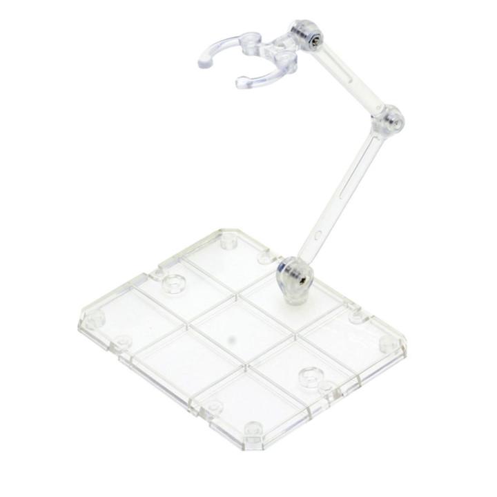 NYT Clear Action Figure Holder Display Stand Base For Hg Rg S-D Shf Gundam Model Toy