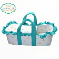 Newborn Baby Infant Moses Basket Bed Baby Cradle Bassinet Travel Comfortable. 