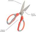 K-024 Salad Cutting Kitchen Scissors Multi Function. 