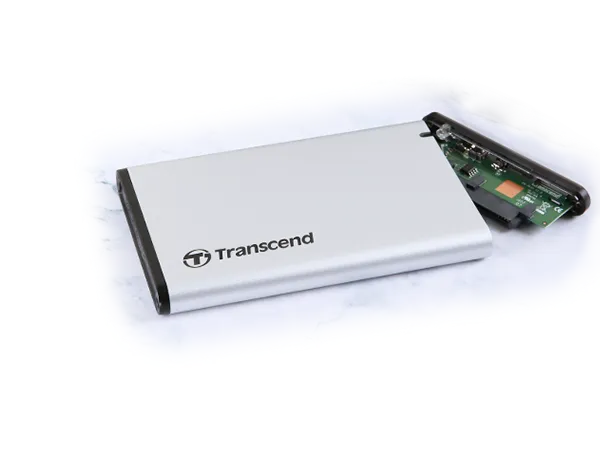Transcend 2.5” SSD/HDD Enclosure USB 3.1 Gen 1 Sata Case 2.5