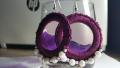 HANDMADE CROCHET EARRINGS. 