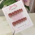 Menggh  PK（Buy 3, Get 1 Free）24pcs false nails（Please check the product details page before placing an order）. 