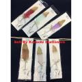 Pigeon Feather PEN Wedding Nikkah Feather Leaf Signature Gift Pen Multicolour. 