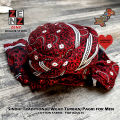 Balochi Sindhi Dastar Turban Pagri Meer Style Topi Pugri  Pakistani Traditional Wear Bhugti Pag by ZENZ. 