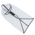 Golf bag rain cover zipper bag waterproof and dustproof Transparent cover. 
