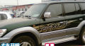 For Toyota Prado 98-03 side stickers V6 3400 body sticker(made in thailand). 