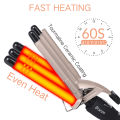 IFANZE 5 barrels hair waver and curling iron/curling wand with proffessional edition hair curler machine tool. 