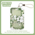Ins Style Flower Card Holder ABS Student Card Meal Card Subway Card Bus Card Luolong. 