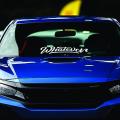 35cm WHATEVER Sport Stripes Car Vinyl Decal Front Windshield Glass Decor Sticker Automobile Rear Stickers Waterproof Decal. 