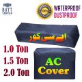 AC Dust Cover 1 Ton 1.5 Ton 2 Ton inverter Ac And Simple Ac Cabinet Dust cover Indoor & Outdoor unit Parachute Silver 100% Water Proof.. 