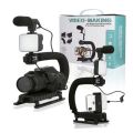 AY-49U U SHAPED VIDEO MAKING HANDHELD STABILIZER KIT. 
