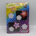 Pack of 6  Flower Large Balloon Clip. 