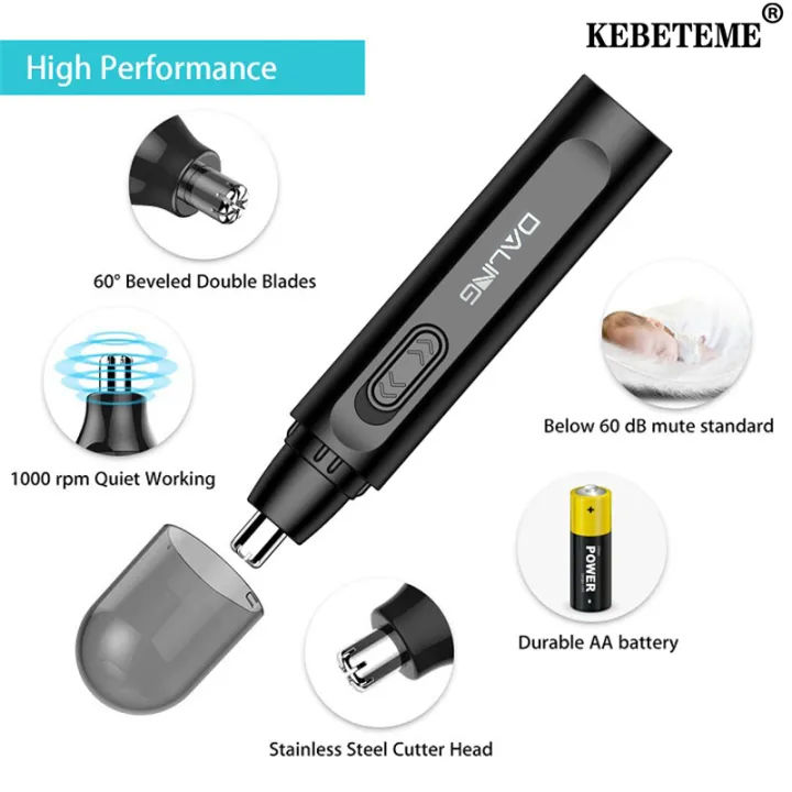 Original nose hair outline trimmer daling DL-7106. Professional Nose and Ear Hair Trimmers