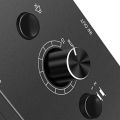 3.5mm Audio Switcher, 2 Input 1 Output/1 Input 2 Output Audio Splitter Switcher, Audio Switcher Box, One-Key Mute Button. 
