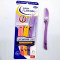 Pack Of 3- Feather Flamingo Facial Razor for Face, Eyebrows & Body shaving | 3-Piece Facial Touch-up Razor | Flamingo Facial Razors for Face, Eyebrows & Body Hair Removal | Facial Razors for Body, Face, Eyebrows Hair Removal. 