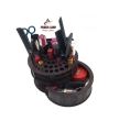 Makeup organiser ,cosmetic organiser, makeup storage box, makeup brushes holder,makeup box with drawer. 